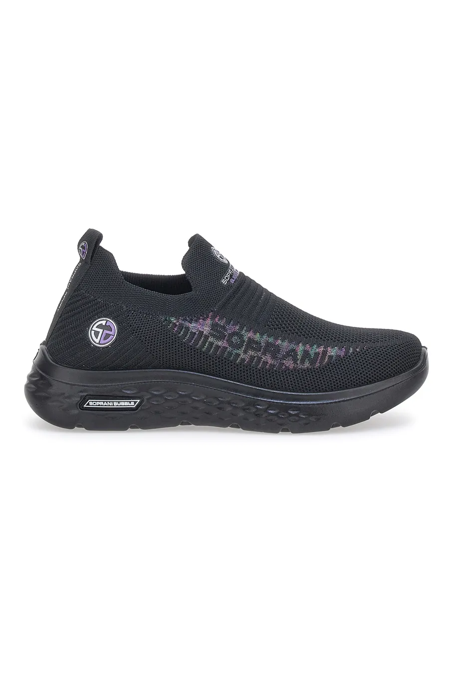 Sneakers Slip-on Nere Soprani Sport 216945