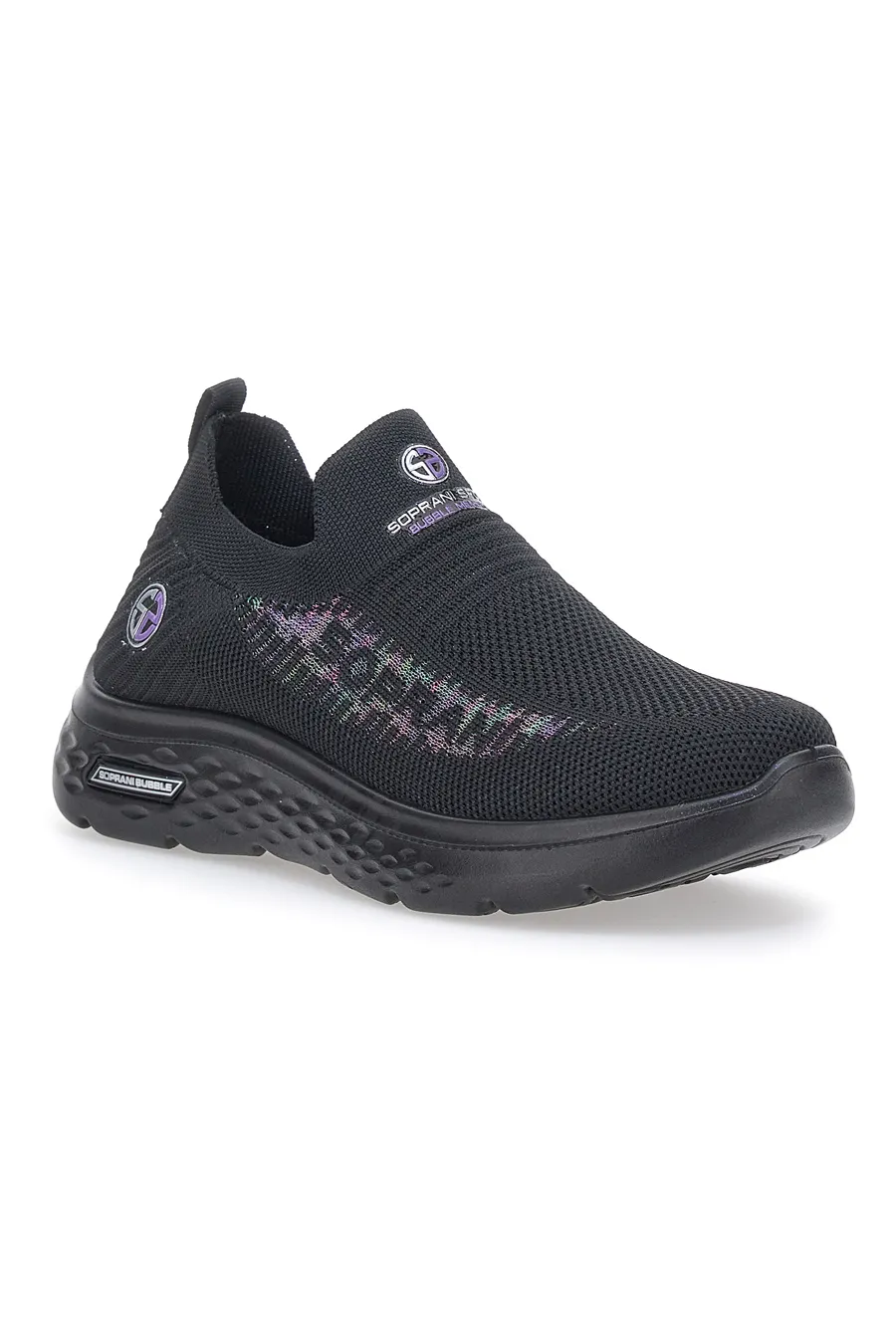 Sneakers Slip-on Nere Soprani Sport 216945