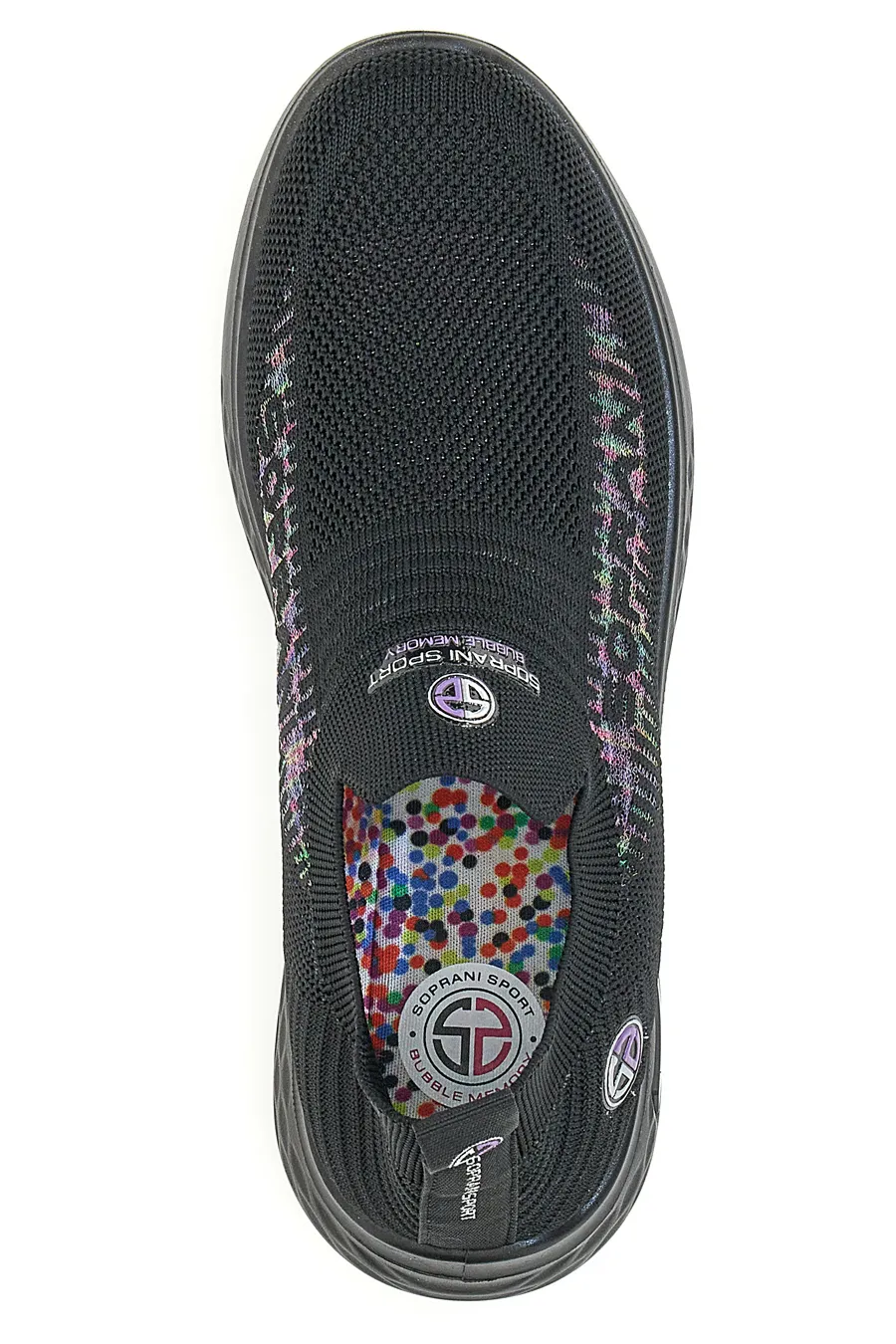 Sneakers Slip-on Nere Soprani Sport 216945