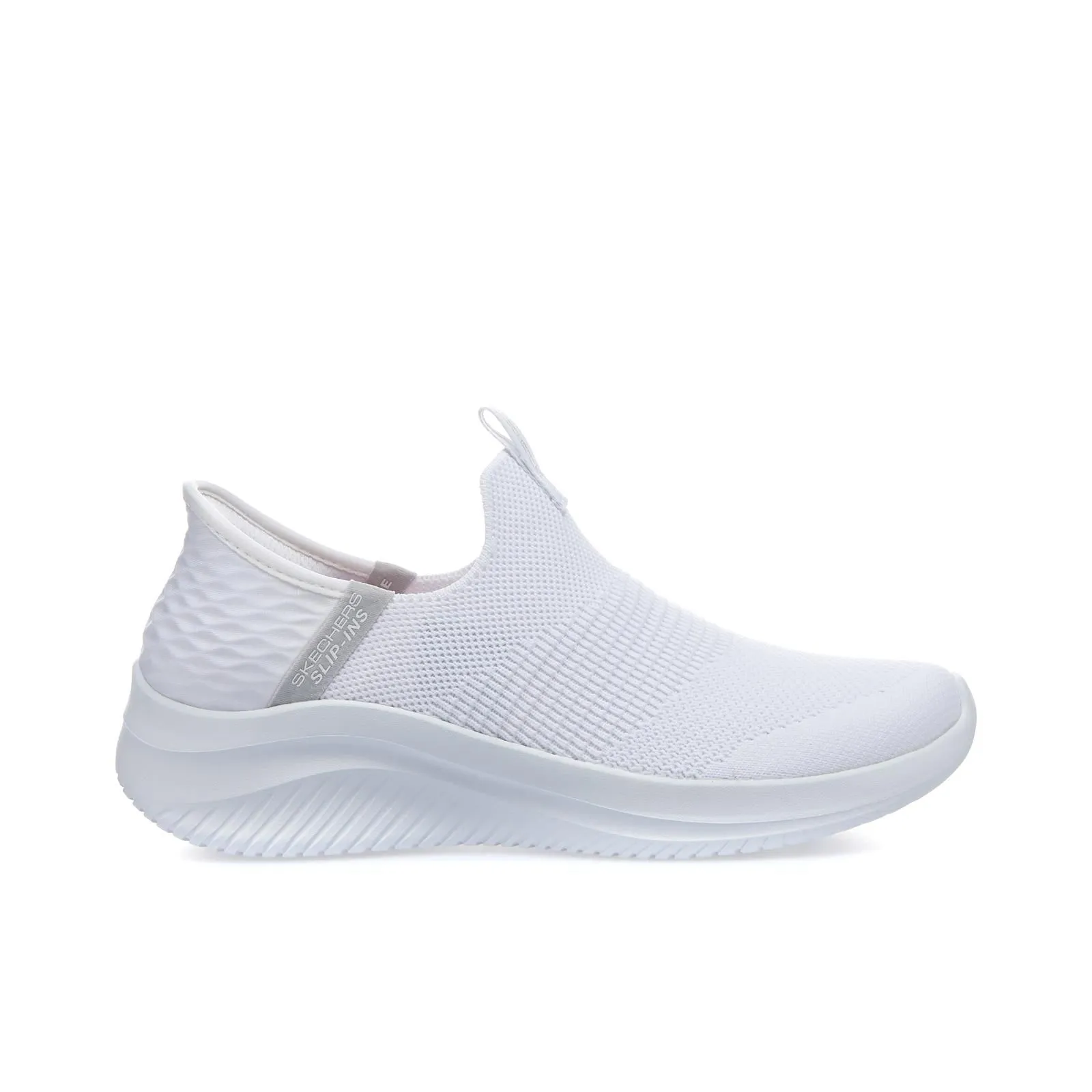 Sneakers slip-on running bianche da donna Ultra Flex 3.0 - Cozy Streak