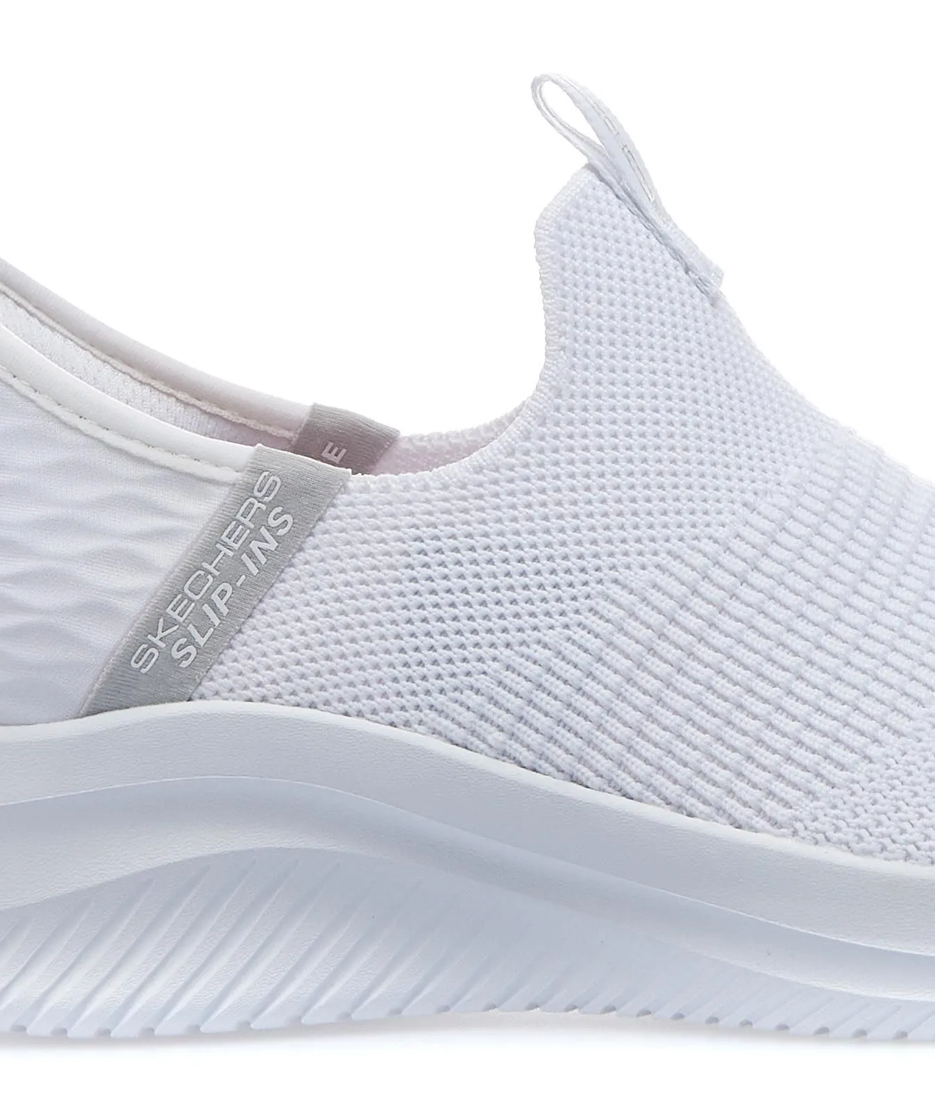 Sneakers slip-on running bianche da donna Ultra Flex 3.0 - Cozy Streak