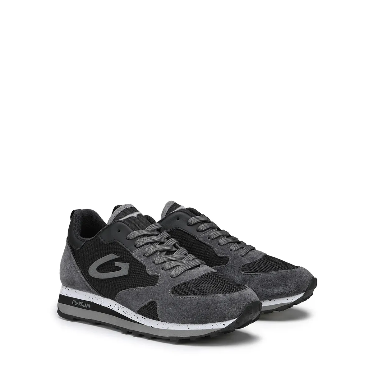   Sneakers Uomo in tessuto e camoscio GUARDIANI AGM040007