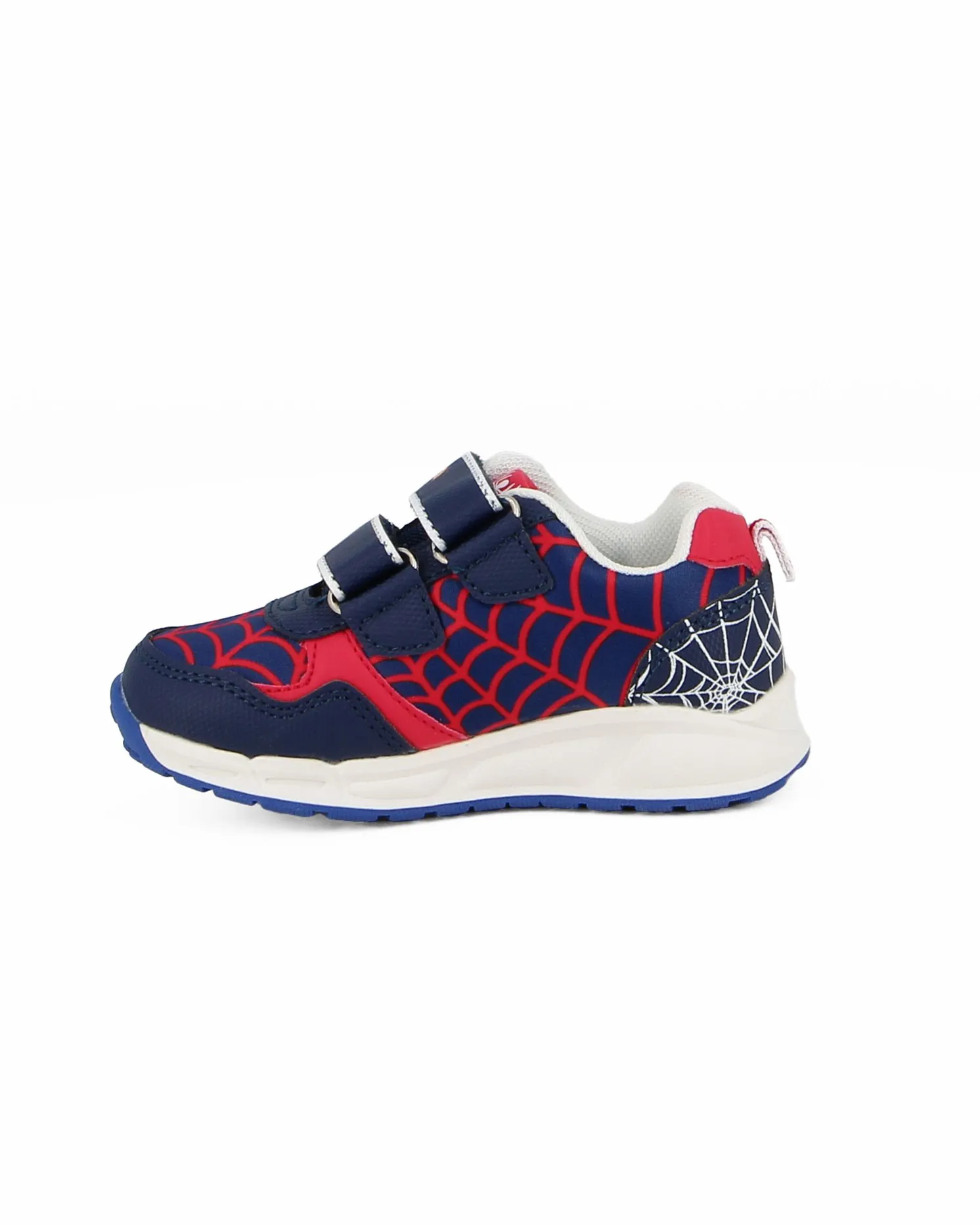 SPIDERMAN - Sneakers da bimbo blu con personaggio laterale in rilievo e luci                                            Previous