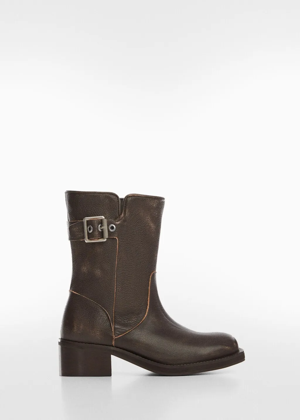 Stivaletti biker pelle