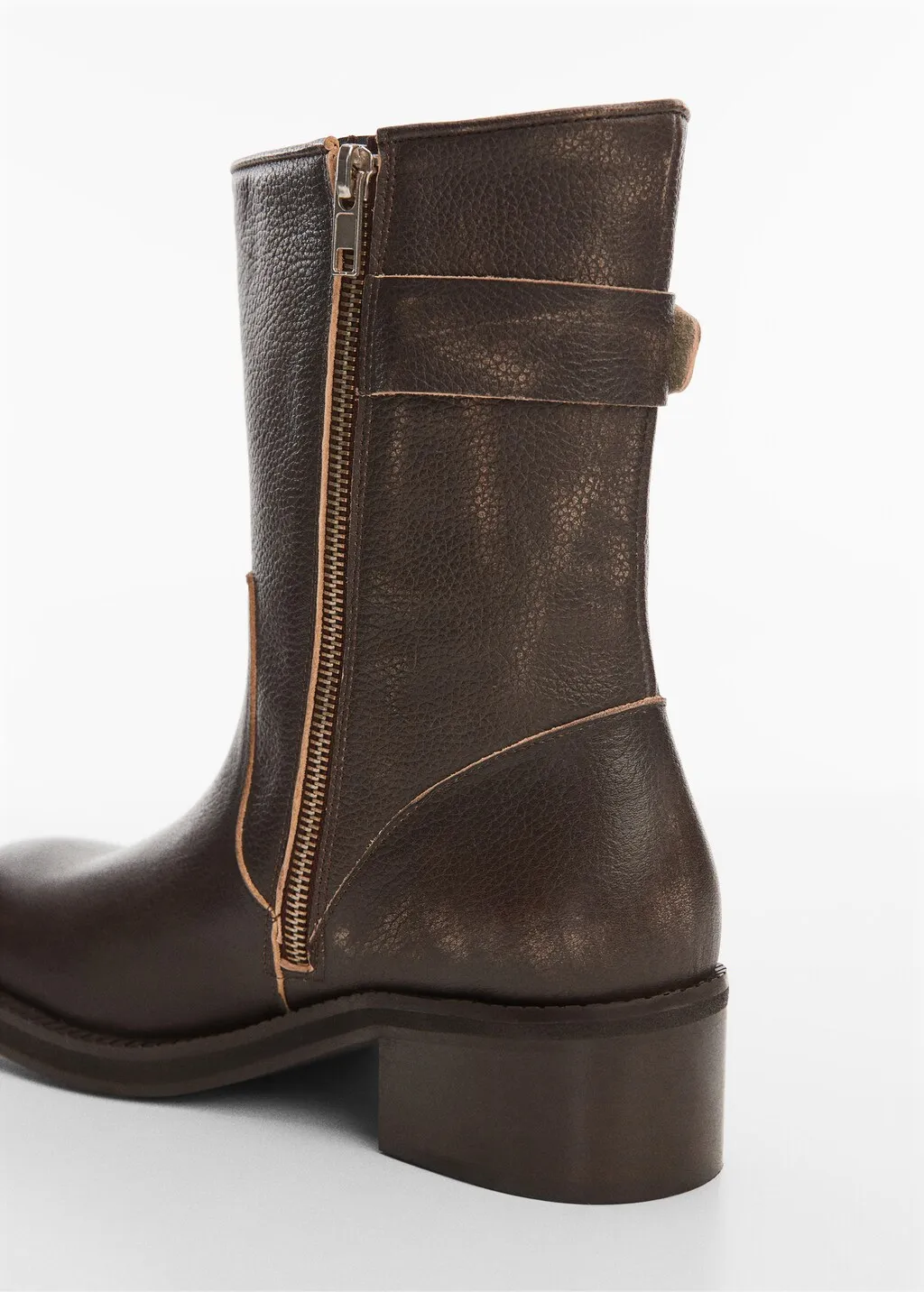 Stivaletti biker pelle