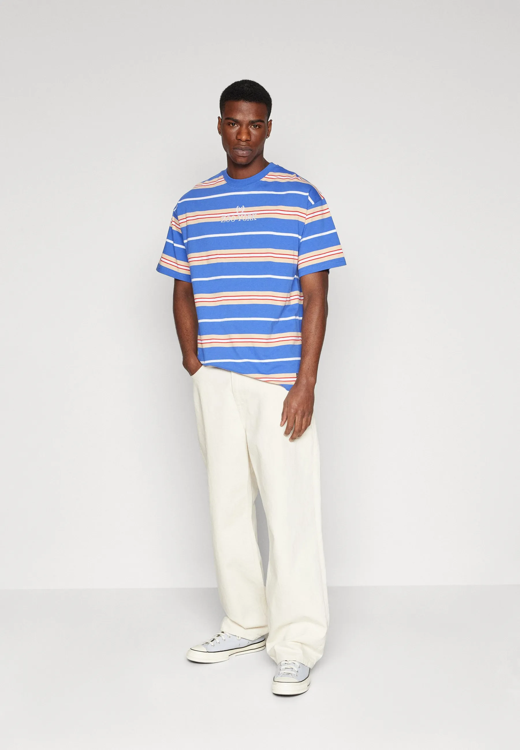 STRIPED TEE UNISEX - T-shirt con stampa