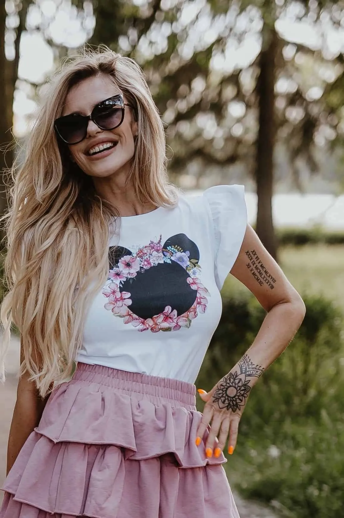 T-shirt in cotone elasticizzato
