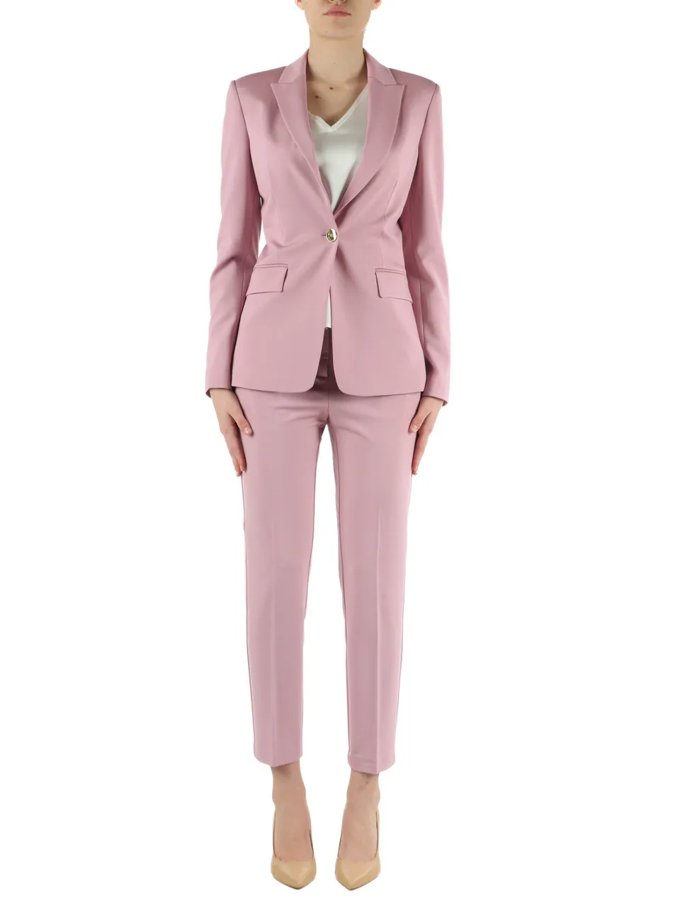 Tailleur pantalone in misto viscosa LASER