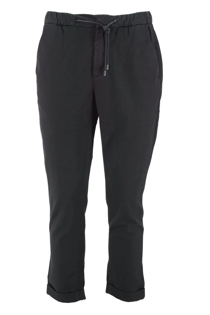 Teleria Zed Trousers with Drawstring / Black