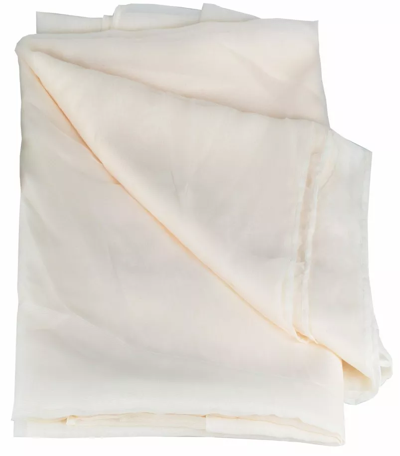 Tessuto chiffon avorio 6,2m x 2m