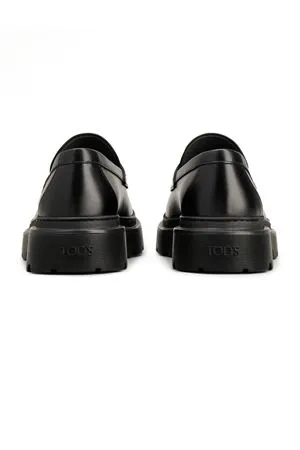 TOD'S Calzature,Mocassini Mocassino in pelle di vitello nero 