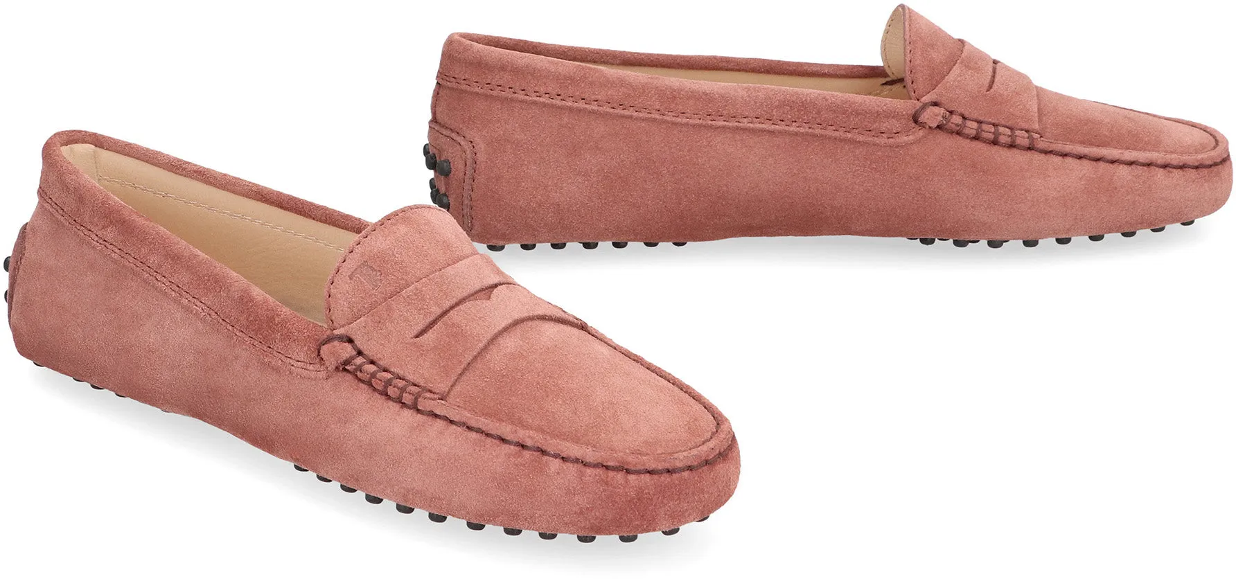 Tod's Mocassini Gommino in pelle scamosciata