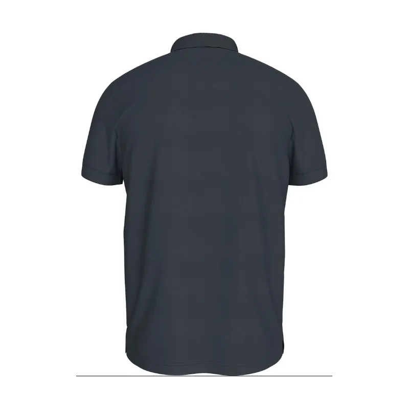 Tommy Jeans Tjm Slim Placket Polo Ext Dk Nig Navy Polo Pique M/M Blu Uomo
