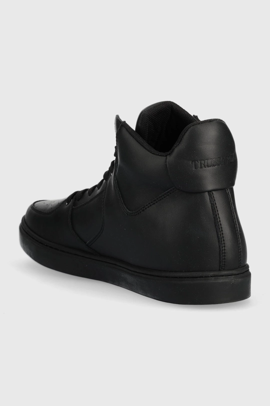 Trussardi sneakers in pelle Perlite Basket High
