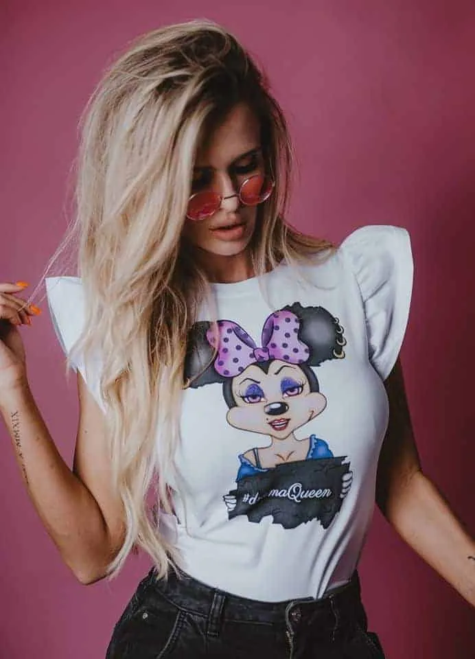 Tshirt Minnie Trash