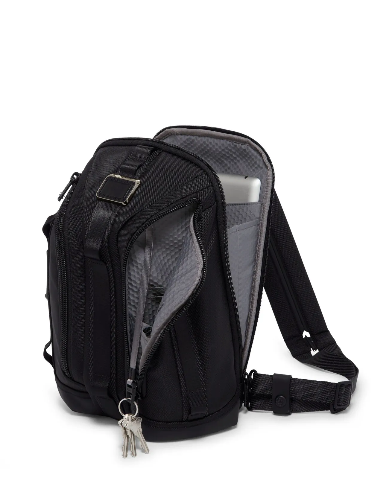 Tumi - Zaino trasformabile in monospalla in nylon balistico Alpha Bravo | Studioarch.com