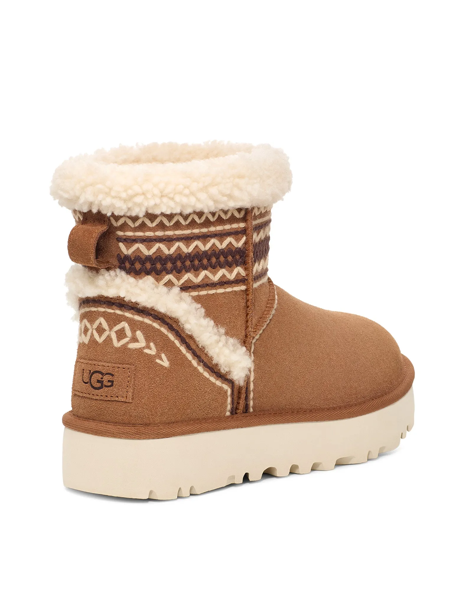 UGG Stivaletti Classic Mini Atherson Chestnut
