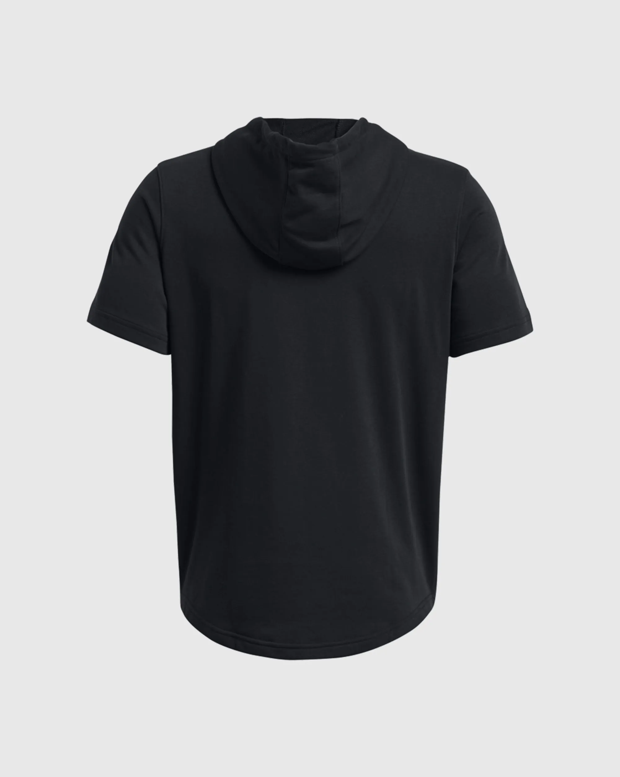 Under Armour Felpa con cappuccio a maniche corte Project Rock Nero Uomo