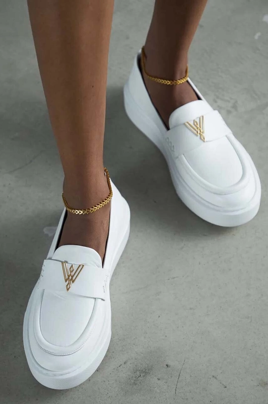 Vanda Novak mocassini in pelle Kayla