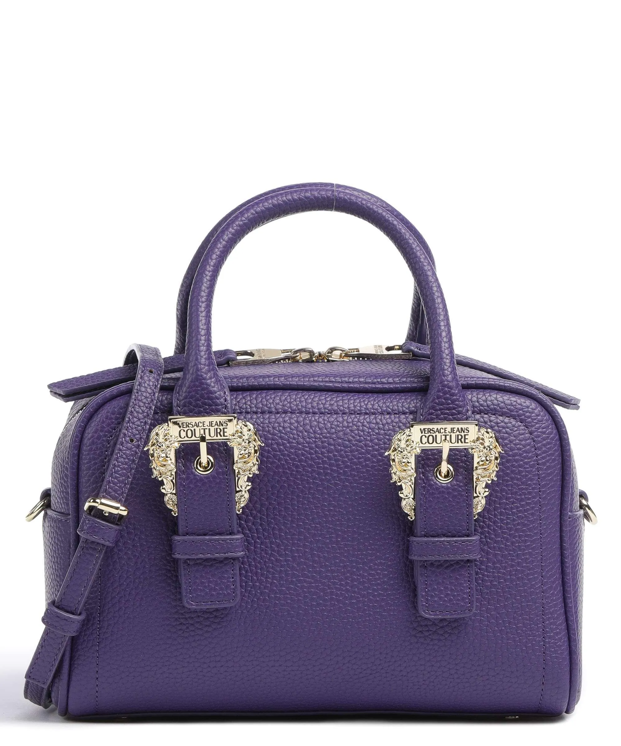  Versace Jeans Couture Couture 01 Borsa a mano pelle sintetica viola  