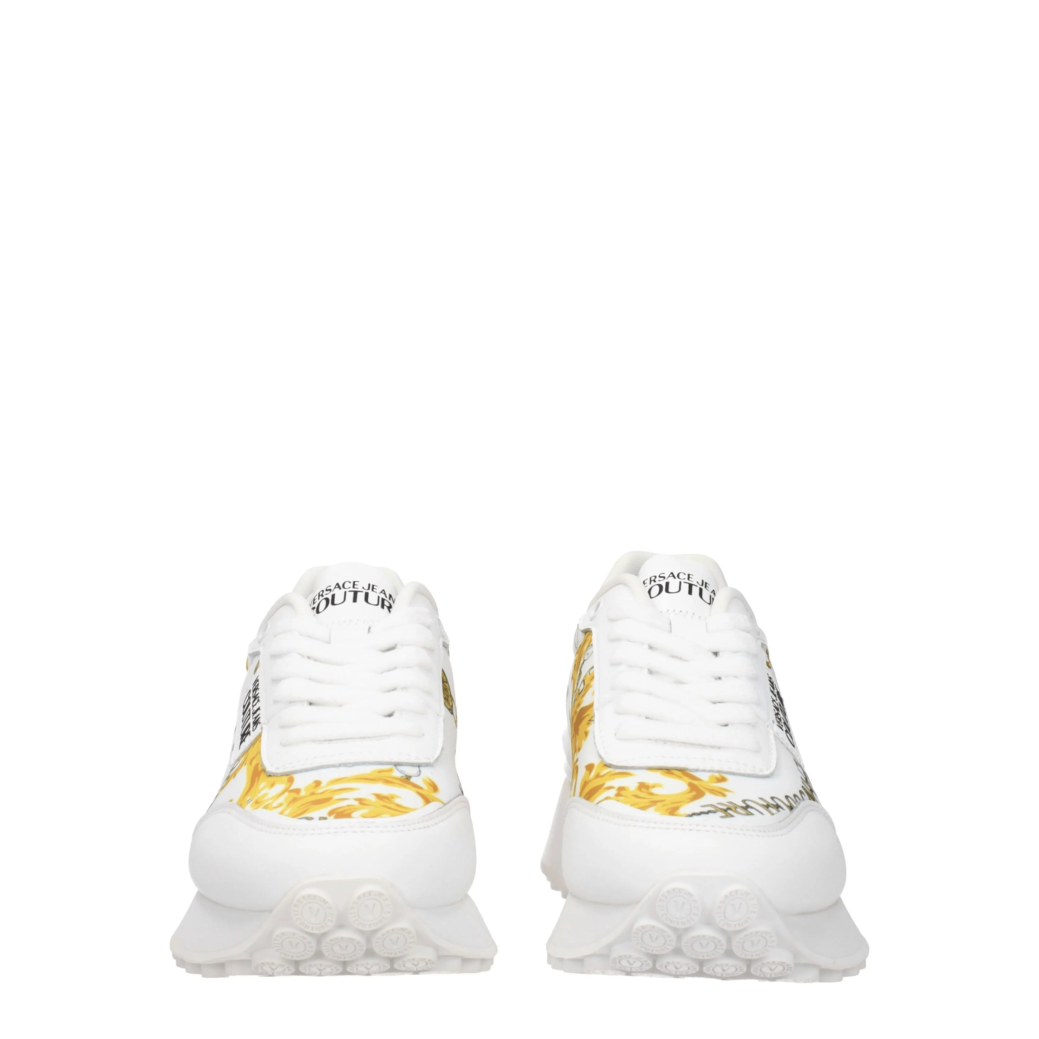 Versace Jeans Sneakers Couture Donna Tessuto Bianco