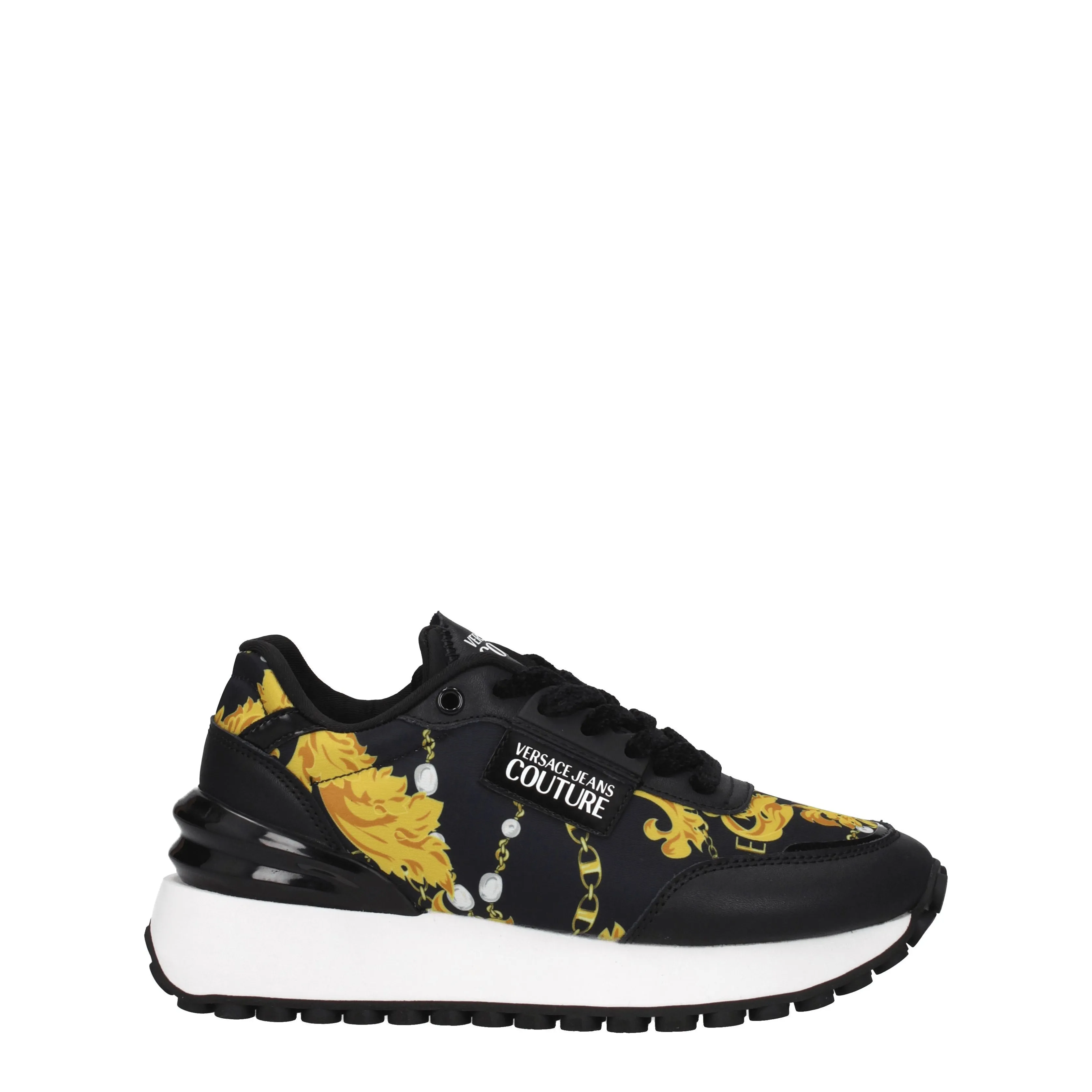Versace Jeans Sneakers Couture Donna Tessuto Nero