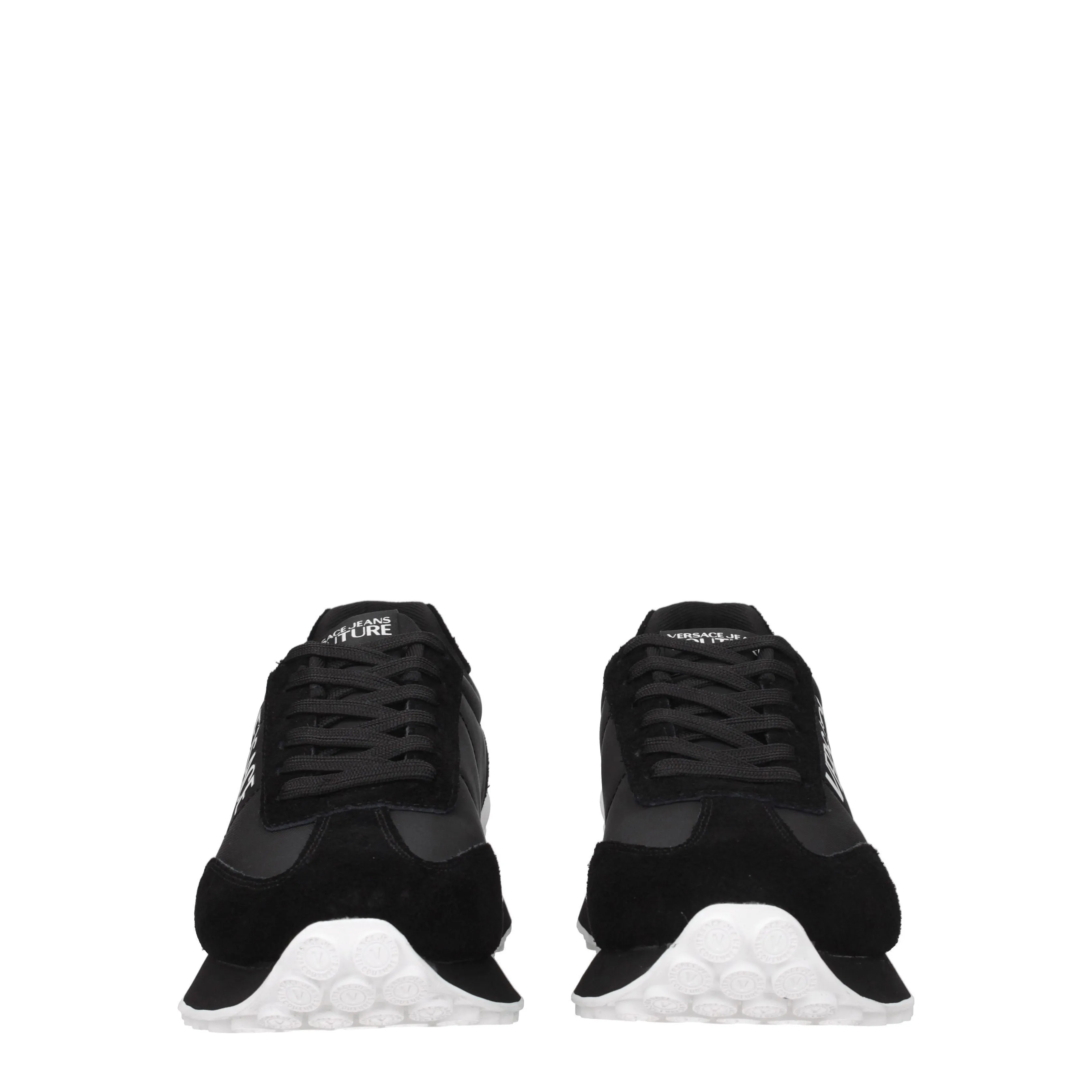 Versace Jeans Sneakers Couture Uomo Tessuto Nero