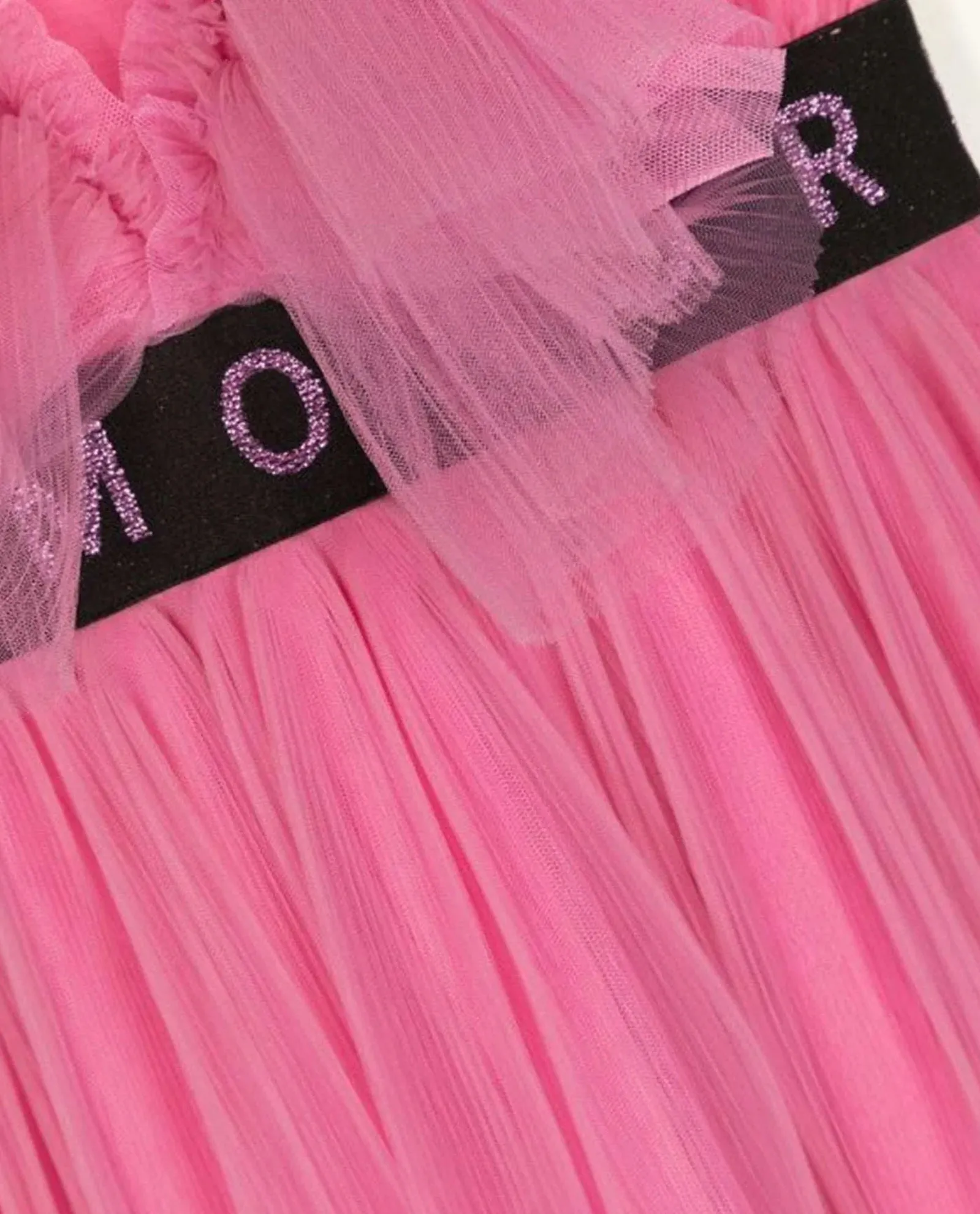 Vestito bambina Richmond con pieghe e inserti