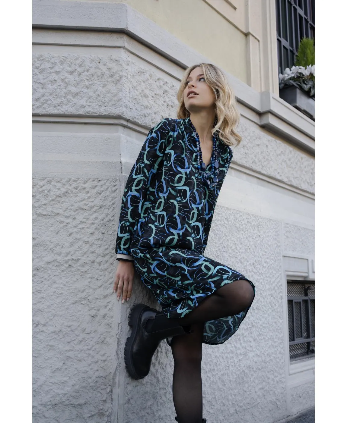 VESTITO BELLATRIX BLU