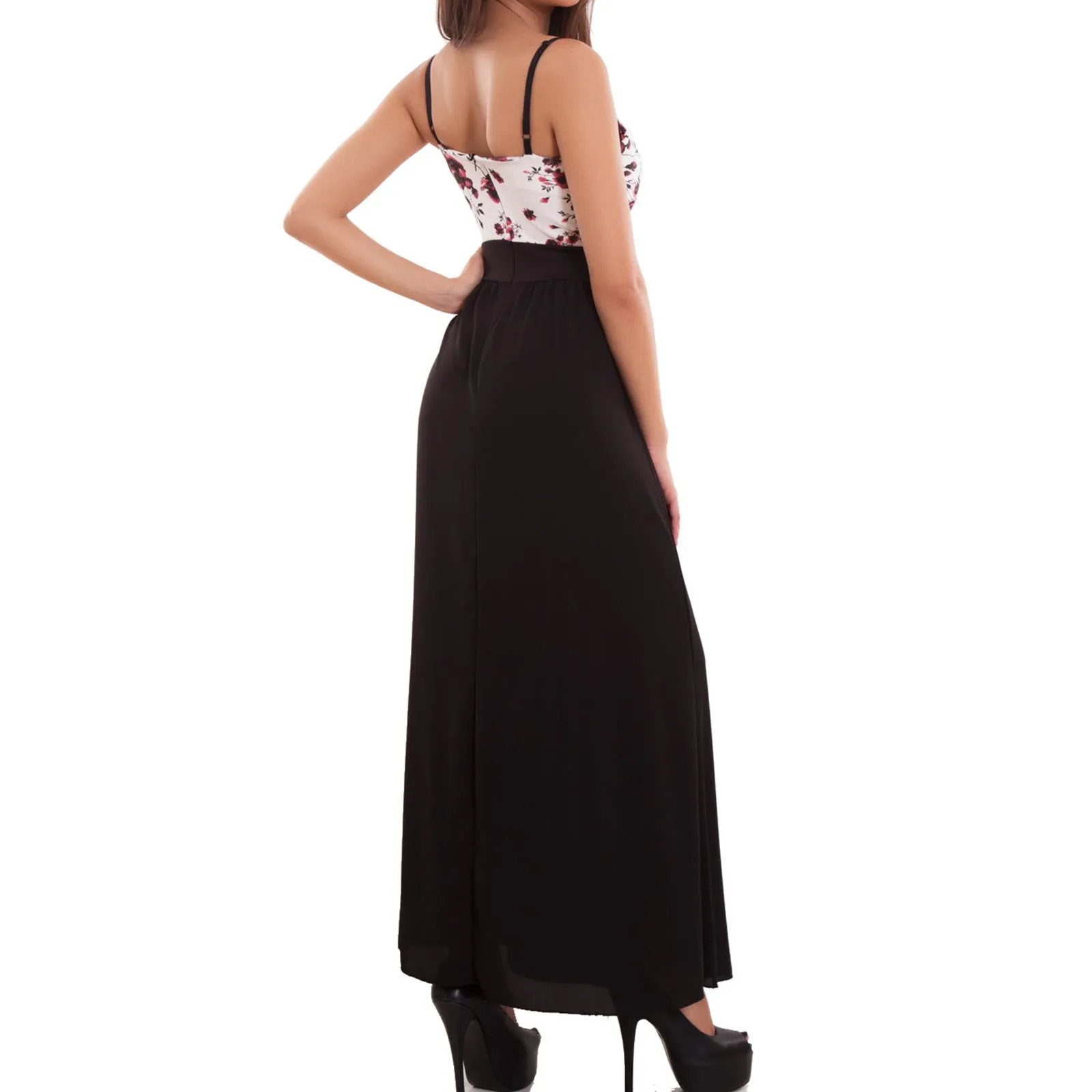 Vestito donna abito lungo AS-1698