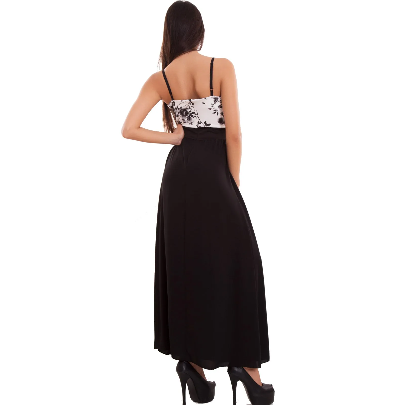 Vestito donna abito lungo AS-1698