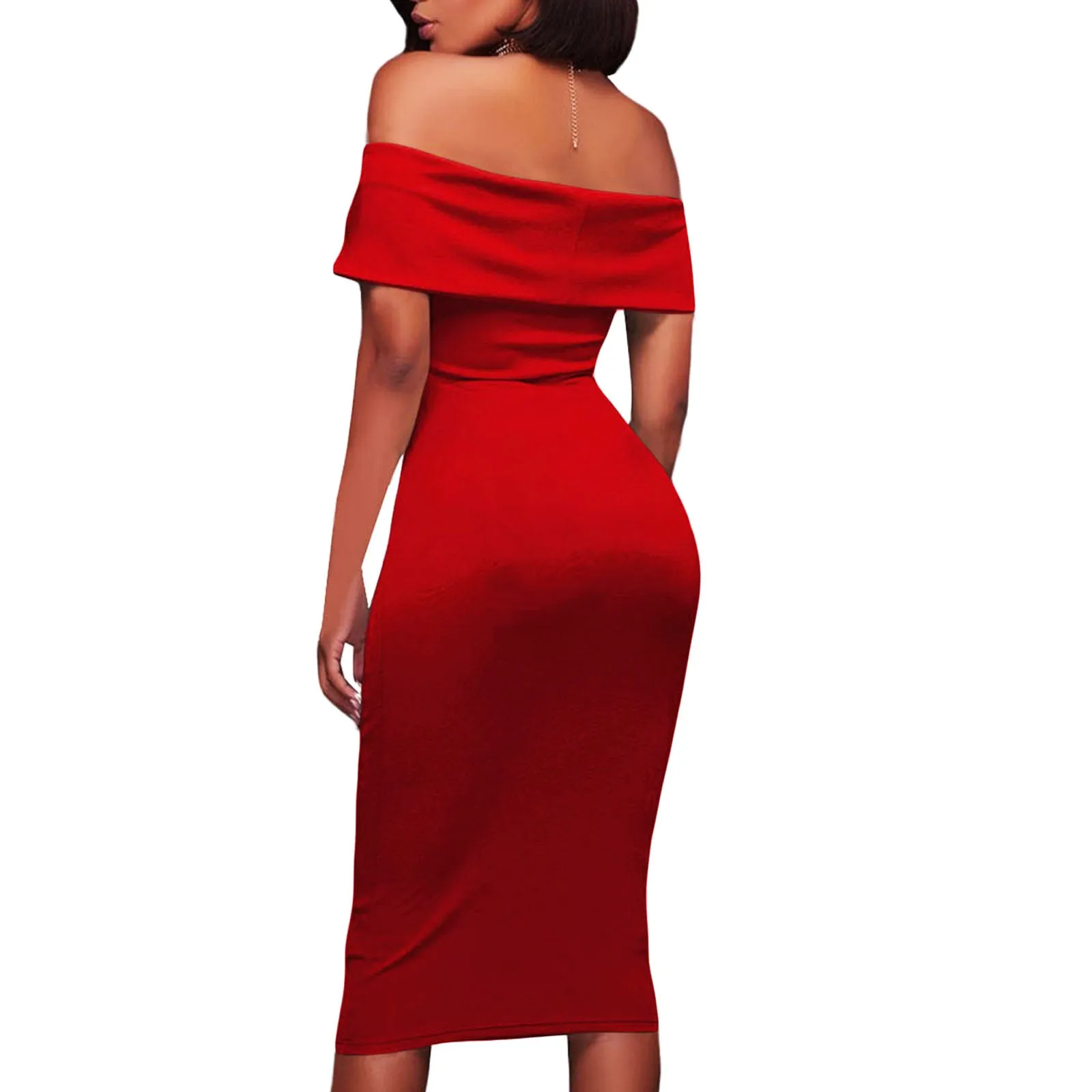 Vestito donna miniabito aderente DL-2099