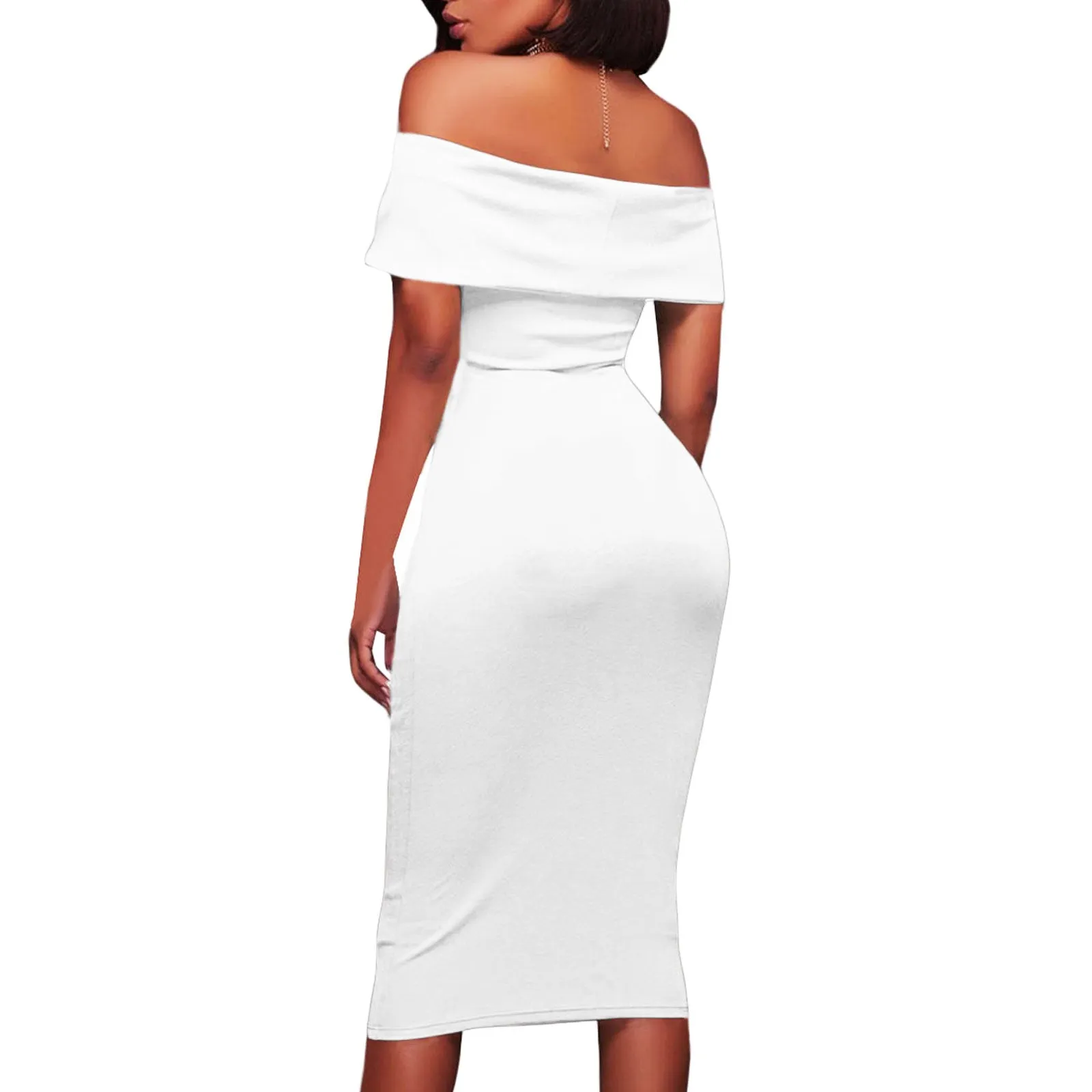 Vestito donna miniabito aderente DL-2099