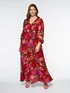 Vestito lungo floreale