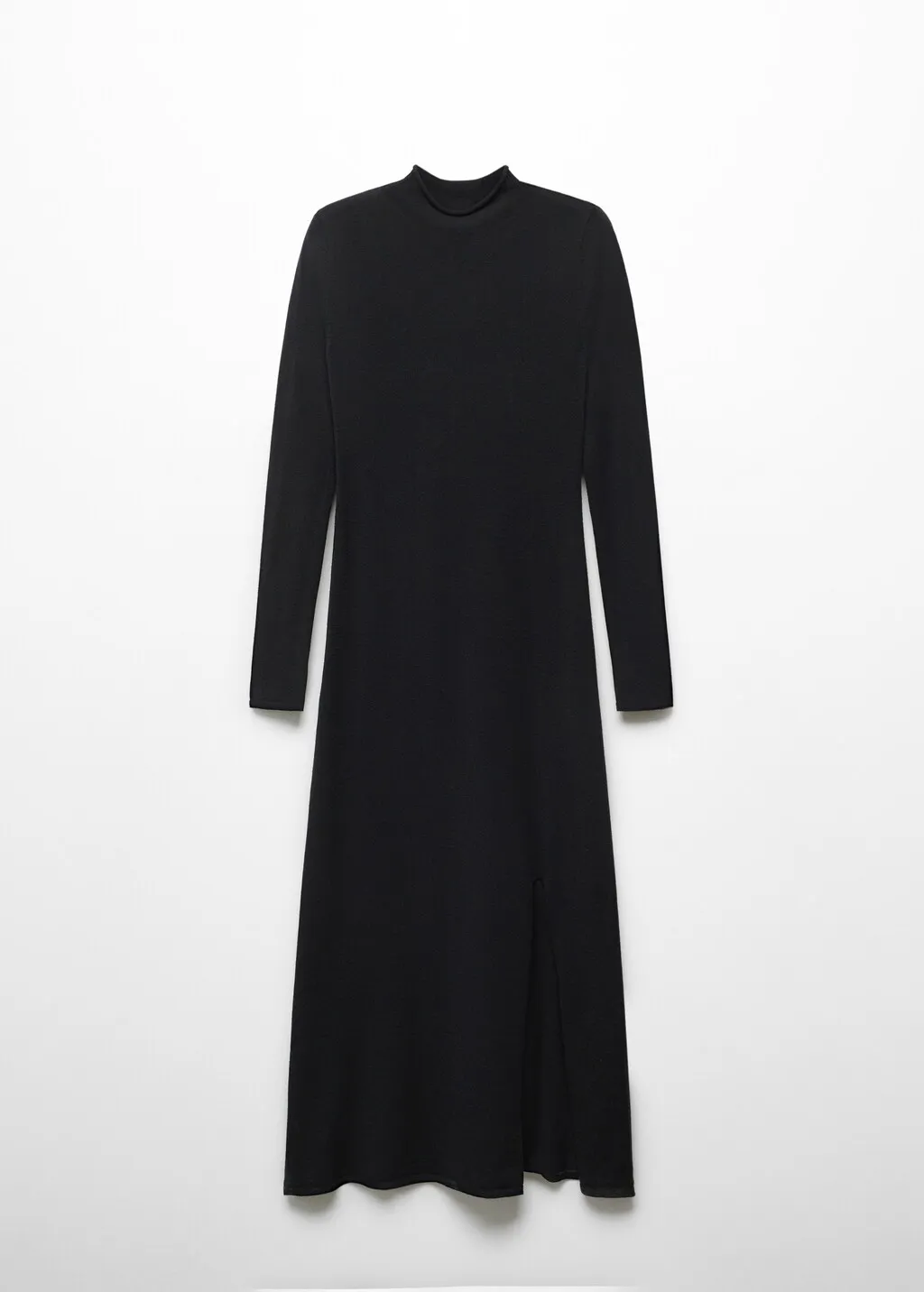 Vestito maglia spacco laterale