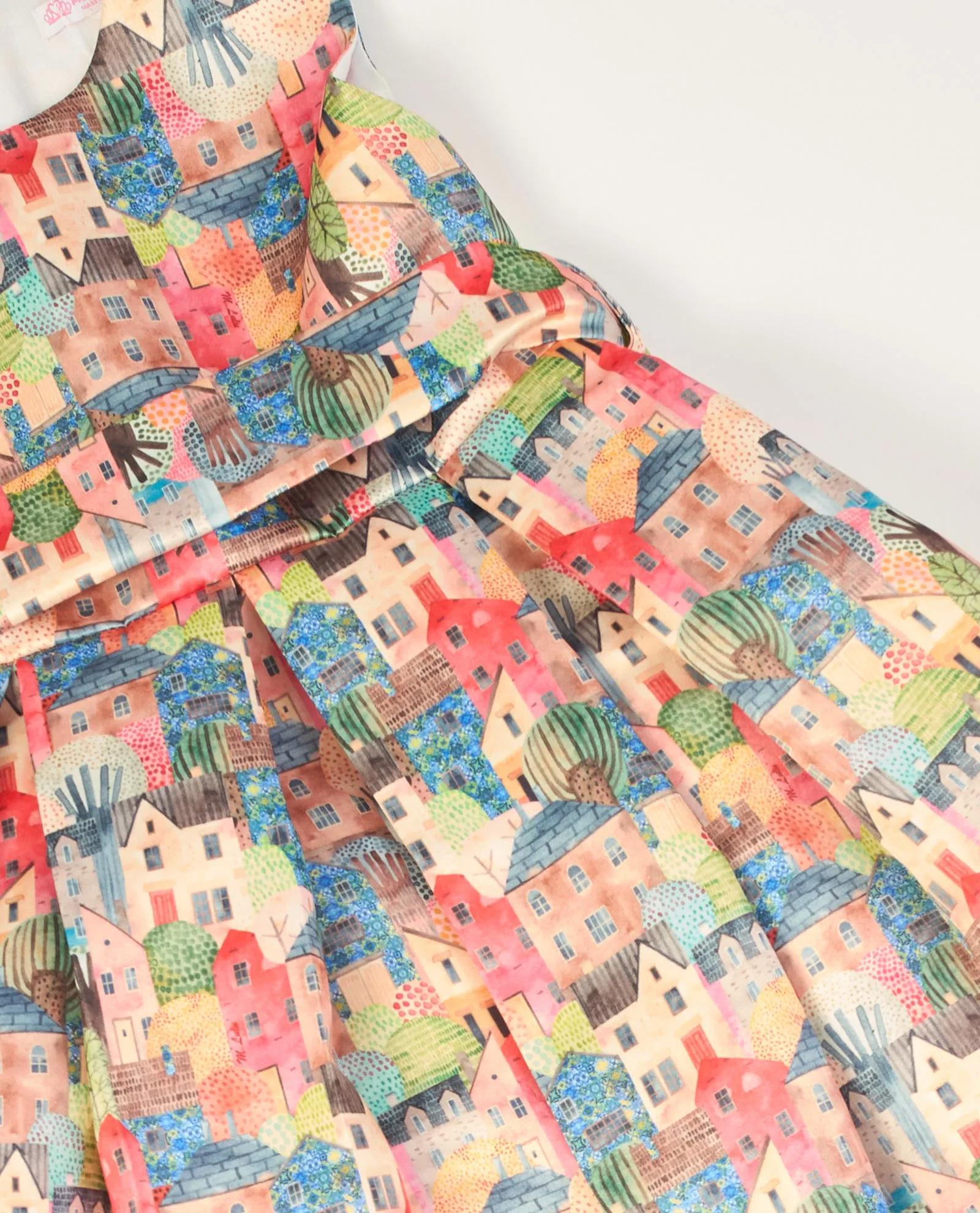 Vestito Magnifica Lulu per bambina con cintura