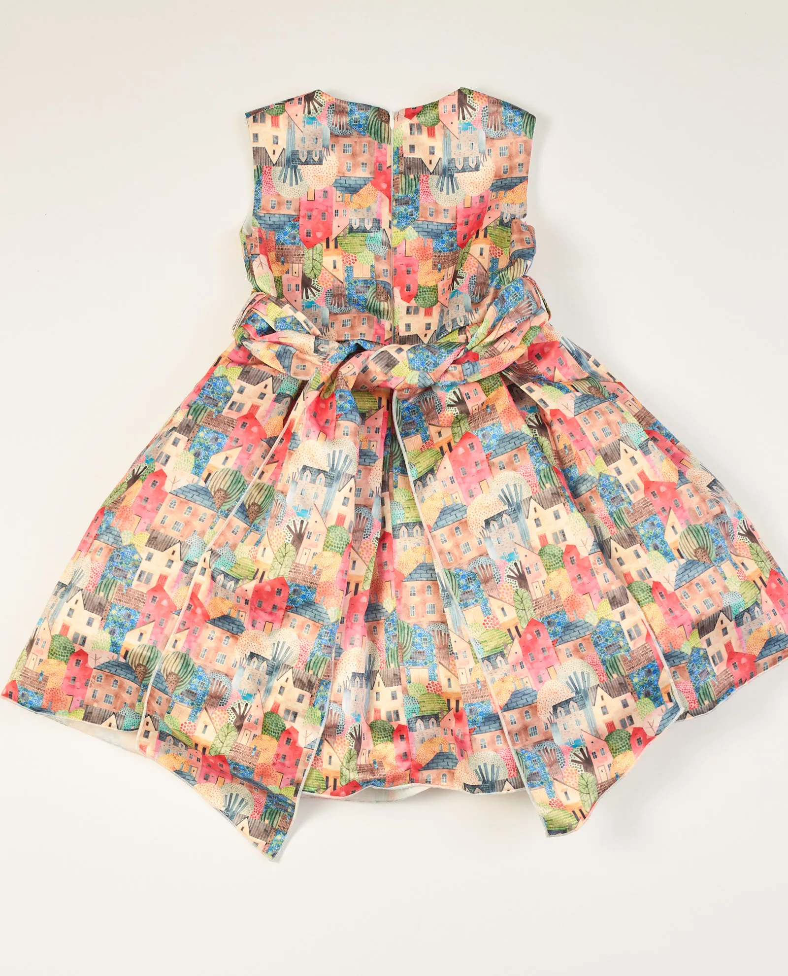 Vestito Magnifica Lulu per bambina con cintura