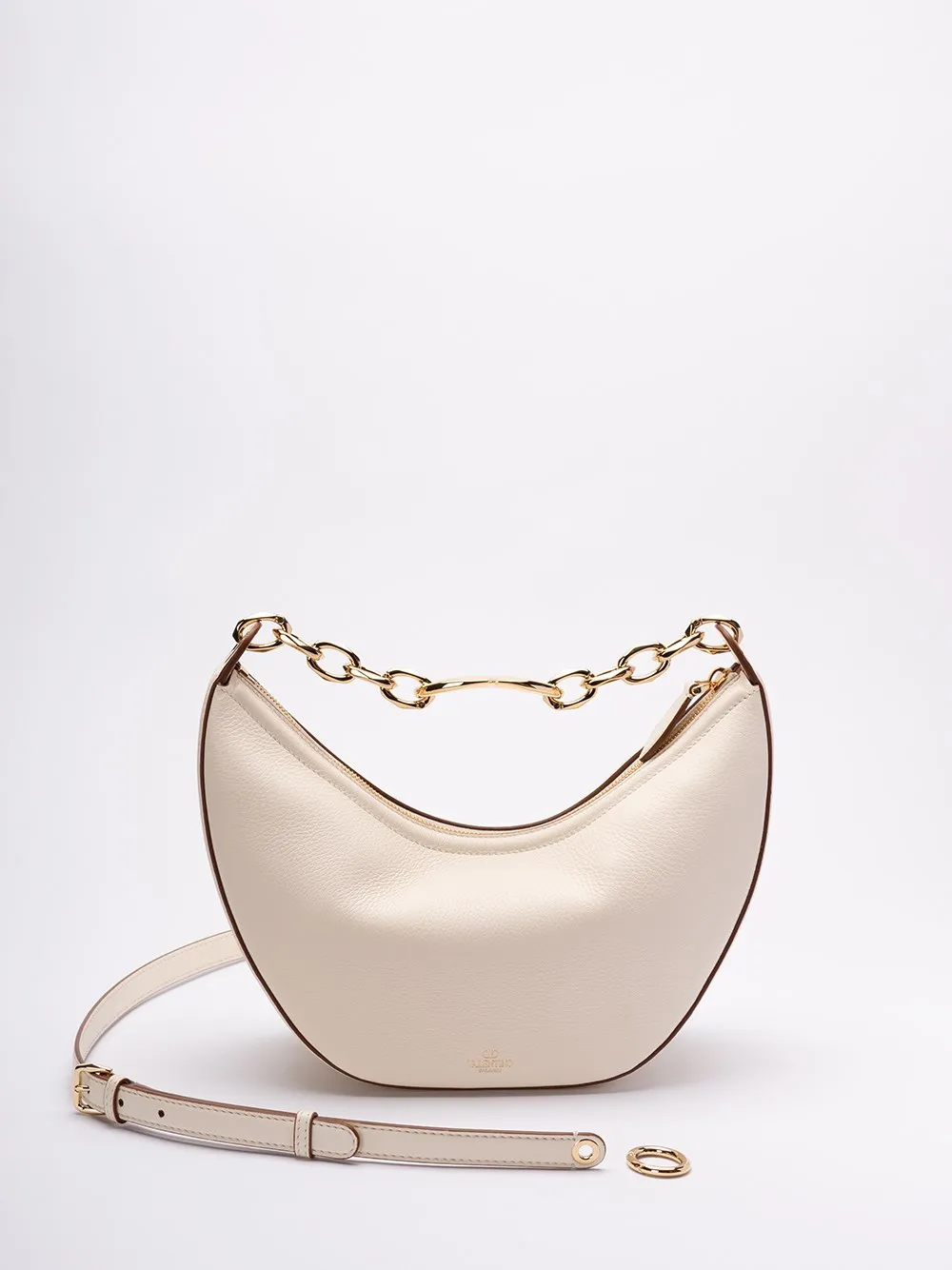 `VLogo Moon Bag` Hobo Bag
