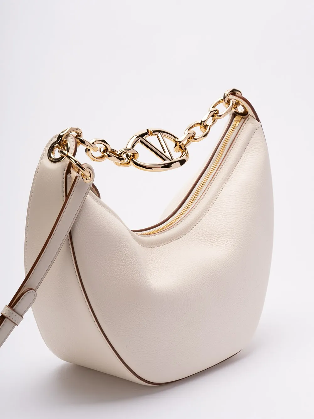 `VLogo Moon Bag` Hobo Bag
