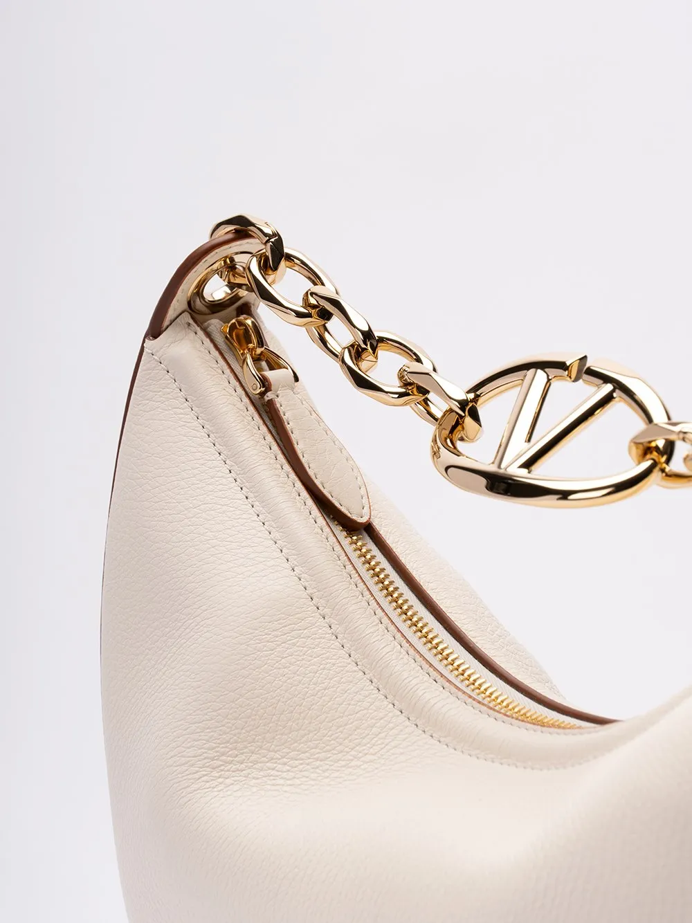 `VLogo Moon Bag` Hobo Bag