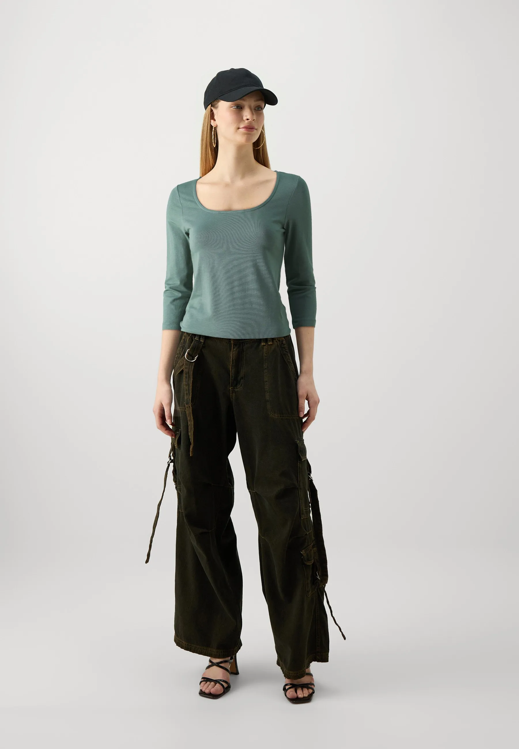 VMPANDA DEEP O NECK  - Maglietta a manica lunga