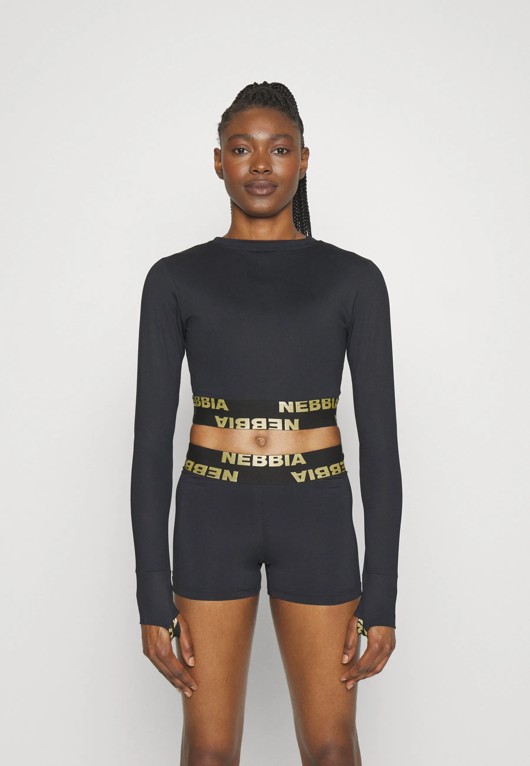 WOMEN CROP INTENSE PERFORM - Maglietta a manica lunga