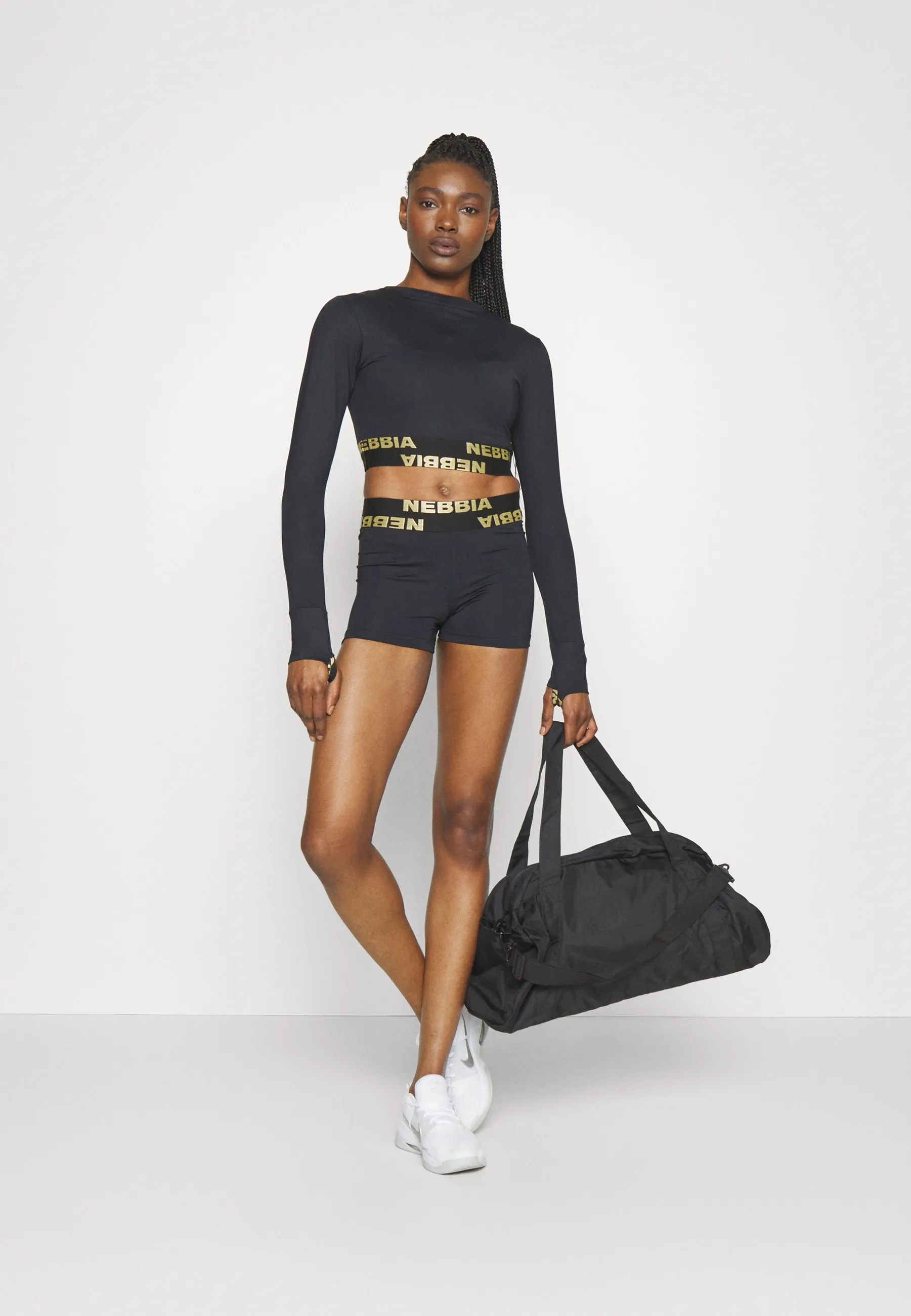WOMEN CROP INTENSE PERFORM - Maglietta a manica lunga