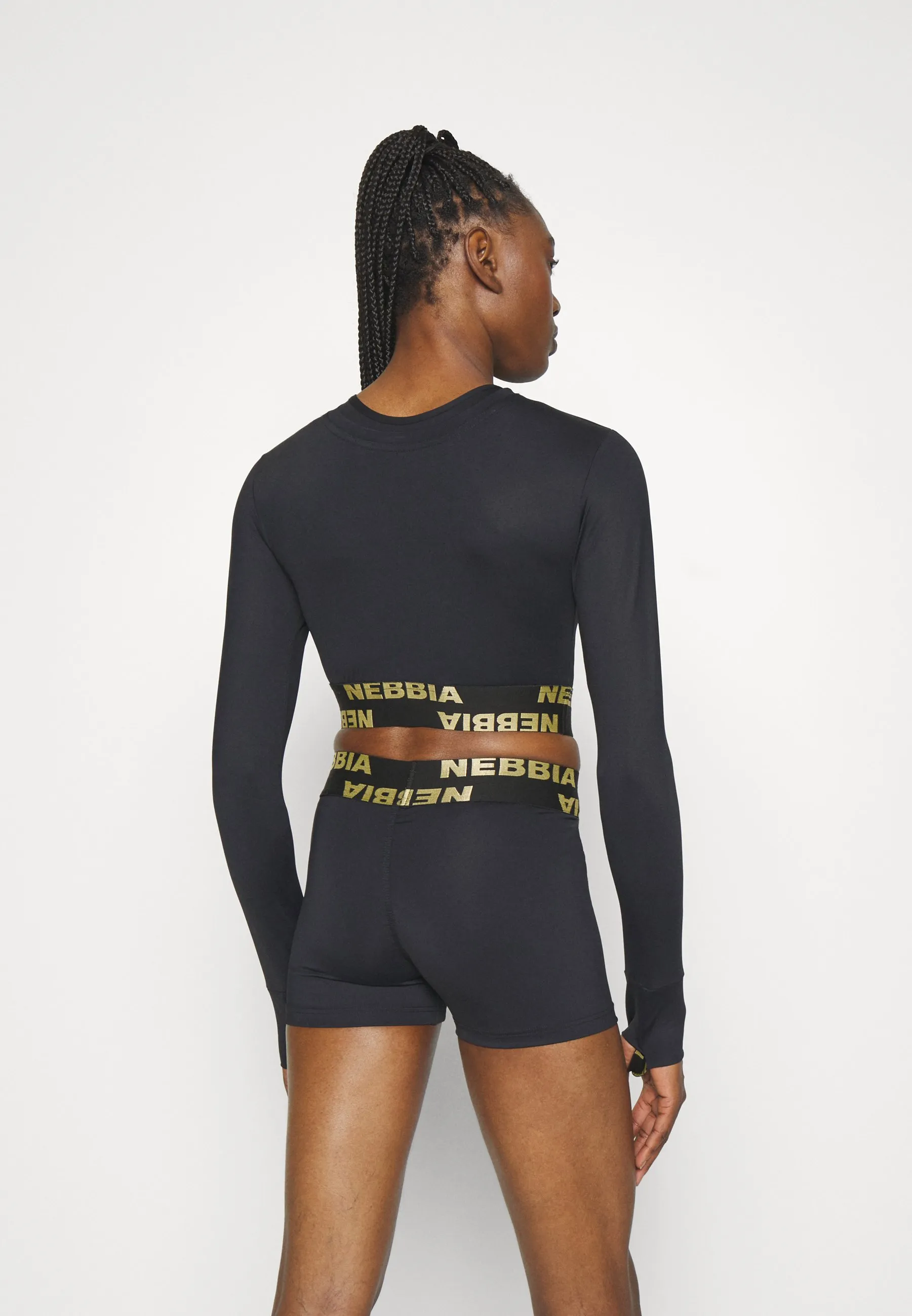 WOMEN CROP INTENSE PERFORM - Maglietta a manica lunga