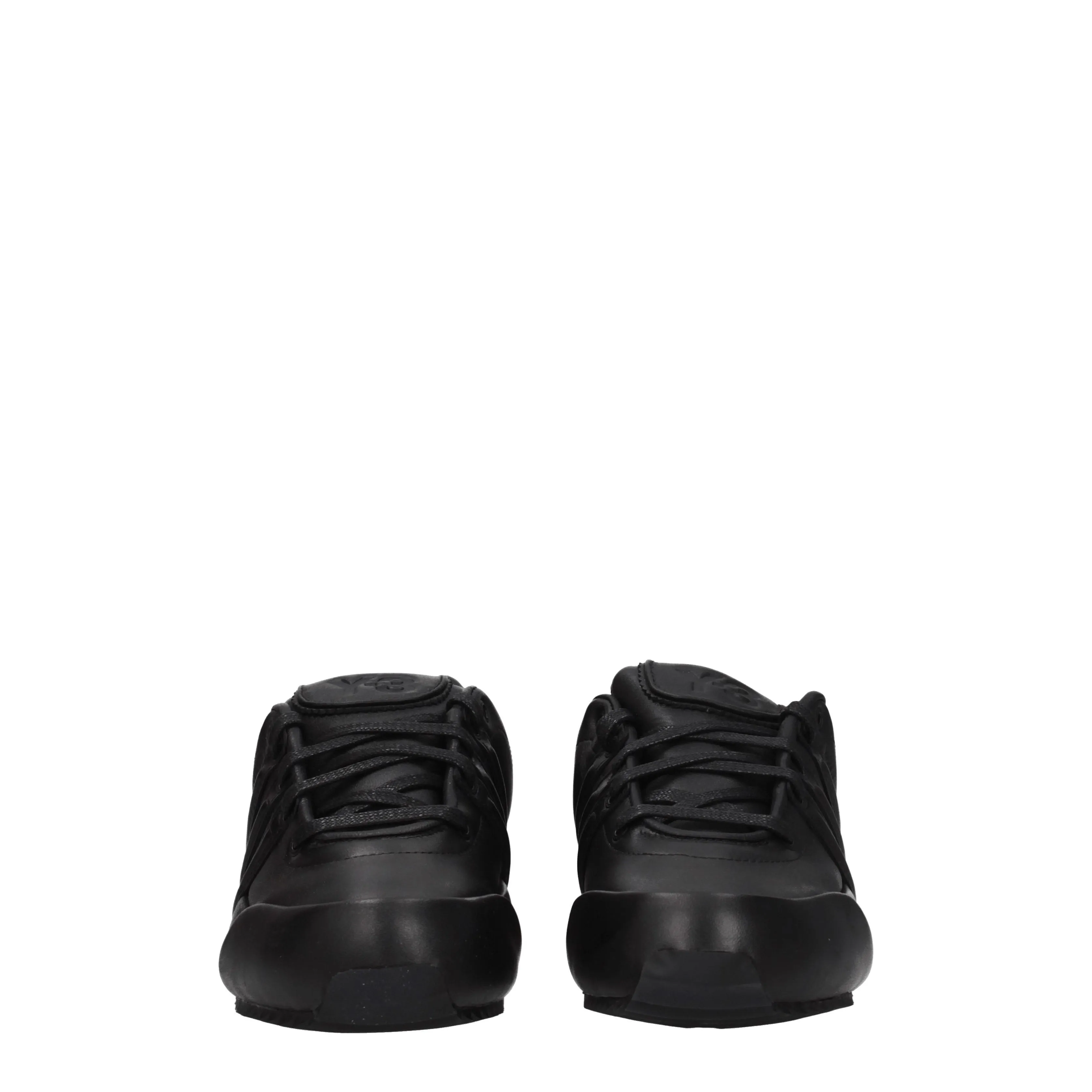 Y3 Yamamoto Sneakers Donna Pelle Nero