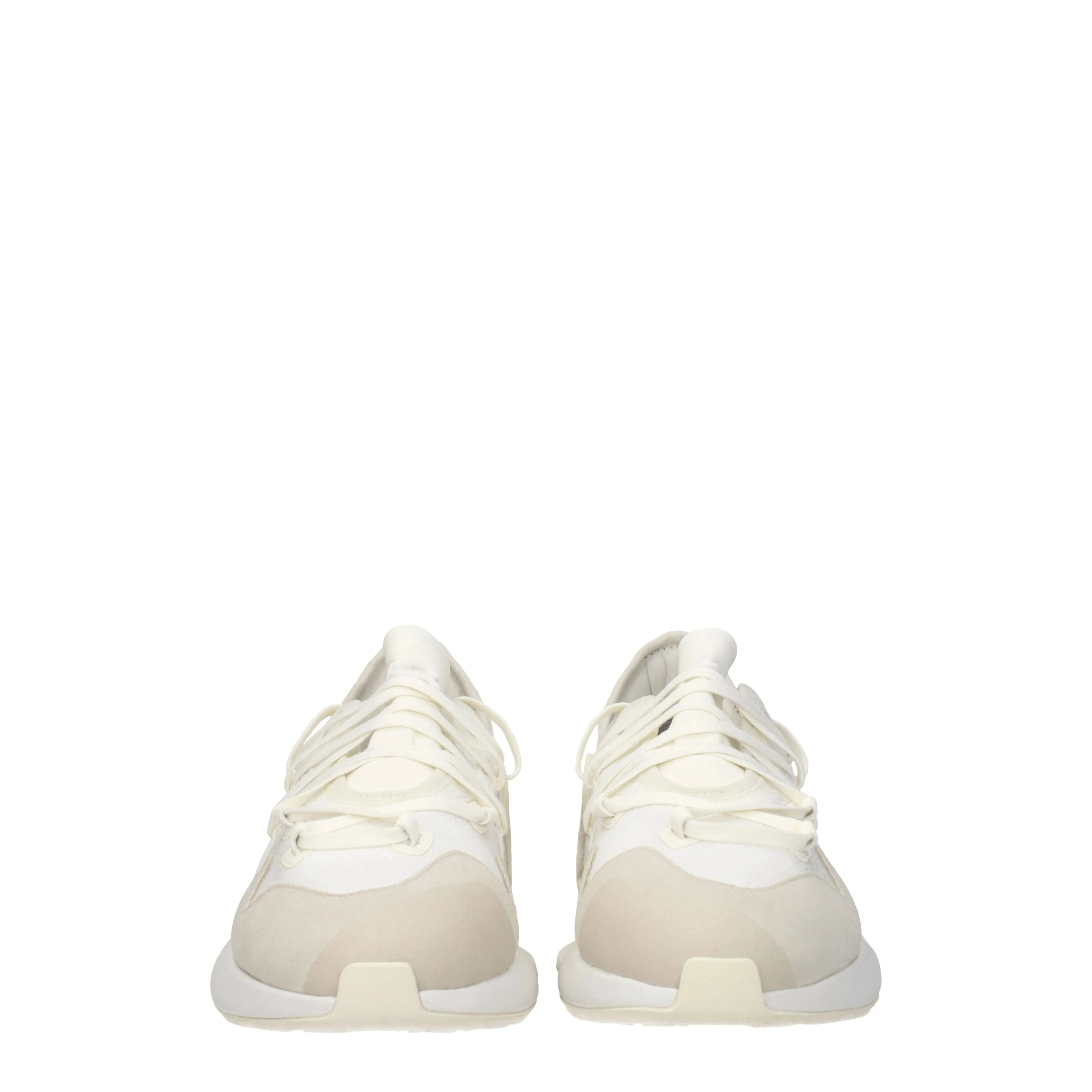Y3 Yamamoto Sneakers Idoso Uomo Tessuto Bianco/Beige